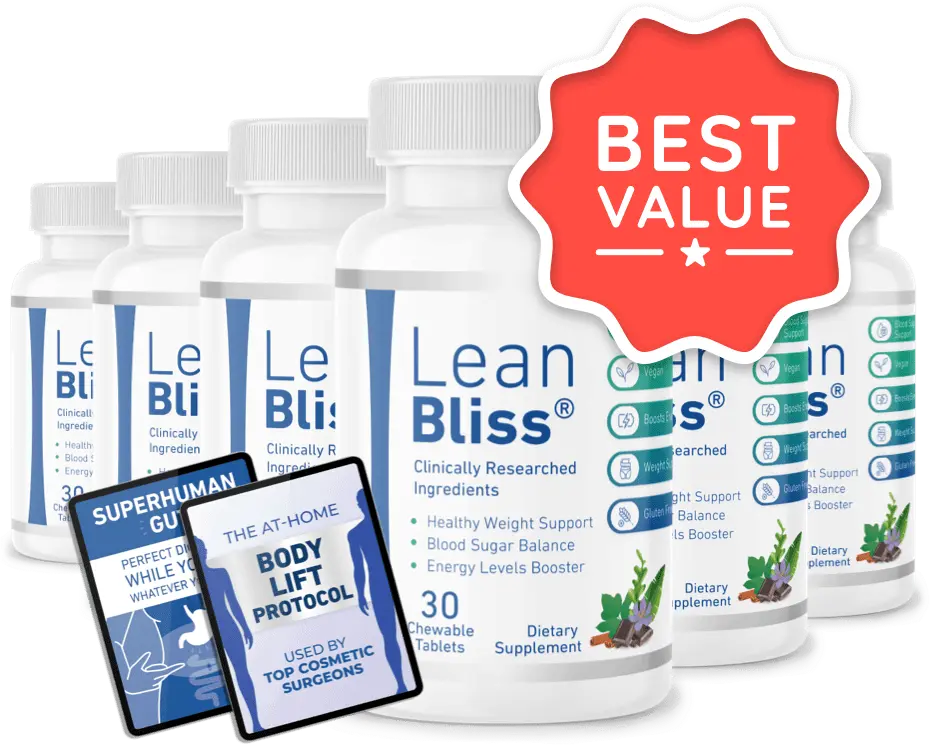 Lean Bliss six bottles with bonus